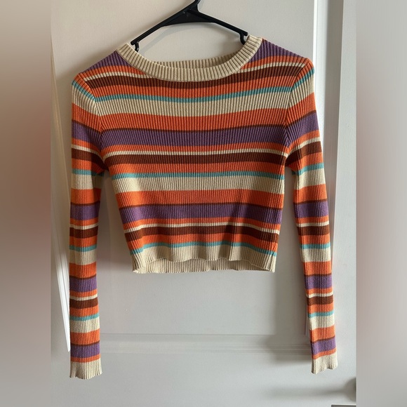 Long sleeve crop top - Picture 3 of 3